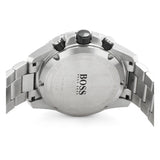 Hugo Boss Vela Diver Chronograph Blue Dial Silver Steel Strap Watch for Men - 1513775