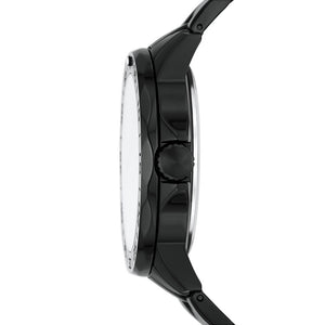 Fossil Bannon Black Dial Black Steel Strap Watch for Men - BQ2679