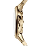 Burberry The Classic Champagne Gold Dial Gold Steel Strap Watch for Women - BU10109
