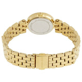 Michael Kors Darci Gold Dial with Diamonds Gold Steel Strap Watch for Women - MK3295