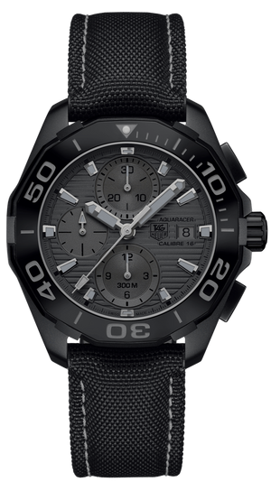 Tag Heuer Aquaracer Titanium Grey Dial Watch for Men - CAY218B.FC6370