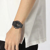 Hugo Boss Gregor Chronograph Black Dial Black Mesh Bracelet Watch For Men - 1514065