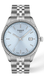 Tissot Ballade Ice Blue Dial Silver Stainless Steel Watch for Unisex - T156.410.11.351.00