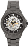 Fossil Bannon Black Dial Gray Steel Strap Watch for Men - BQ2678