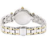 Michael Kors Laney Silver Dial Two Tone Steel Strap Watch for Women - MK4895