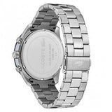 Lacoste Boston Blue Dial Silver Steel Strap Watch for Men - 2011081
