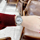 Michael Kors Bryant Silver Dial Silver Steel Strap Watch for Women - MK7542