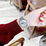 Michael Kors Bryant Silver Dial Silver Steel Strap Watch for Women - MK7542