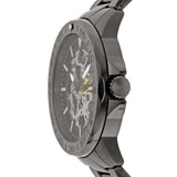 Fossil Bannon Black Dial Gray Steel Strap Watch for Men - BQ2678