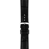 Tissot PR 100 White Dial Black Leather Strap Watch for Men - T150.410.16.011.00