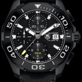 Tag Heuer Aquaracer PVD Black Dial Watch for Men - CAY218A.FC6361