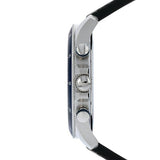 Lacoste Neoheritage Blue Dial Black Silicone Strap Watch for Men - 2011252