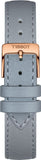 Tissot T Lady Bella Ora Round White Dial Beige Leather Strap Watch For Women - T103.210.36.018.00
