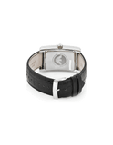 Emporio Armani Black Dial Black Leather Strap Watch For Men - AR0143