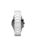 Emporio Armani Ceramic Chronograph White Dial White Ceramic Strap Watch For Men - AR1424