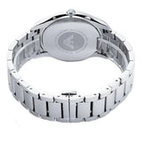 Emporio Armani Valente Quartz Black Dial Silver Steel Strap Watch For Men - AR11086