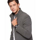Tommy Hilfiger Briggs Black Dial Black Steel Strap Watch for Men  - 1791423