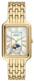 Fossil Raquel 2 Tone Dial Gold Steel Strap Watch for Women - ES5398