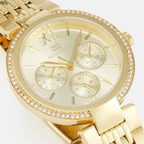 Tommy Hilfiger Sophia  Gold Dial Gold Steel Strap Watch for Women - 1782697