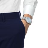 Tissot Ballade Ice Blue Dial Silver Stainless Steel Watch for Unisex - T156.410.11.351.00
