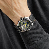 Tag Heuer Formula 1 Chronograph Grey Dial Black Nylon Strap Watch for Men - CAZ101AG.FC8304