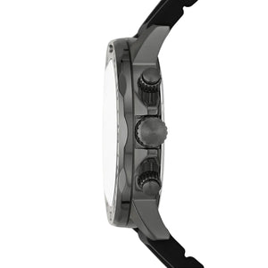 Fossil Bannon Black Dial Black Silicon Strap Watch for Men - BQ2711