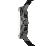 Fossil Bannon Black Dial Black Silicon Strap Watch for Men - BQ2711