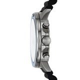 Fossil Bannon Blue Dial Sillicone Strap Watch for Men - BQ2772