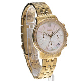 Fossil Neutra Two Tone Dial Gold Steel Strap Watch for Women - ES5358