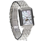 Fossil Raquel 2 Tone Dial Silver Steel Strap Watch for Women - ES5400