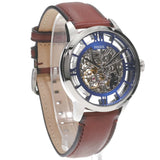 Fossil Townsman Clear Dial Brown Leather Strap Watch for Men - ME3267