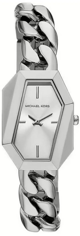 Michael Kors Suri Silver Dial Silver Steel Strap Watch for Women - MK4879