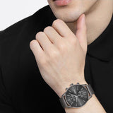 Hugo Boss Associate Chronograph Grey Dial Grey Mesh Bracelet Watch for Men - 1513870