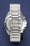 Hugo Boss Driver Chronograph Blue Dial Silver Steel Strap Watch for Men - 1513081