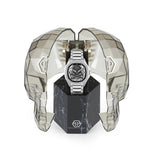 Philipp Plein High-Conic Automatic Silver Dial Silver Stainless Steel Strap Watch For Men - PWRAA0223