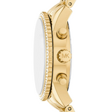 Michael Kors Bryant Gold Dial Gold Steel Strap Watch for Women - MK7530