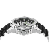 Philipp Plein The Skull Black Dial Black Silicone Strap Watch for Men - PWAAA0121