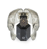 Philipp Plein Octagon Black Dial Black Silicone Strap Watch for Men - PWTBA0323