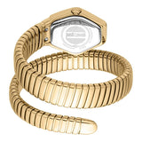 Just Cavalli Splora Green Dial Gold Steel Strap Watch for Women - JC1L394M0035