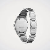D1 Milano Ultra Thin Silver Dial Silver Steel Strap Watch for Women - D1-UTBL30