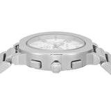 Michael Kors Gramercy Silver Dial Silver Steel Strap Watch for Women - MK7522