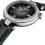 Tissot Desir Black Dial Black Leather Strap Watch for Women - T152.010.16.038.00