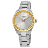 Tissot PR 100 Silver Dial Gray Steel Strap Watch for Women - T150.210.21.031.00