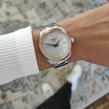 Tissot PR 100 White Dial Silver Steel Strap Watch for Women  - T150.210.21.111.00