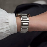 Michael Kors Gramercy Silver Dial Silver Steel Strap Watch for Women - MK7522