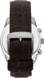 Maserati Attraction Limited Edition Chronograph Blue Dial Brown Leather Strap Watch for Men - R8851151003