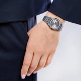 D1 Milano Ultra Thin Grey Dial Grey Steel Strap Watch for Women - D1-UTBL32