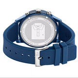 Lacoste 12.12 Blue Dial Blue Silicon Strap Watch for Men - 2010970