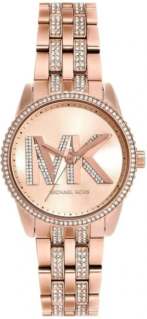 Michael Kors Bryant Rose Gold Dial Rose Gold Steel Strap Watch for Women - MK7541