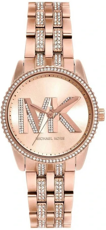 Michael Kors Bryant Rose Gold Dial Rose Gold Steel Strap Watch for Women - MK7541